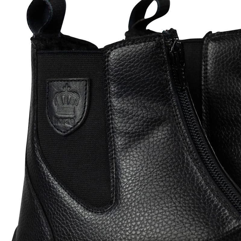 Horze Idaho Winter Jodhpur Boots - Black 2 Horze Idaho Winter Jodhpur Boots - Black - Image 2