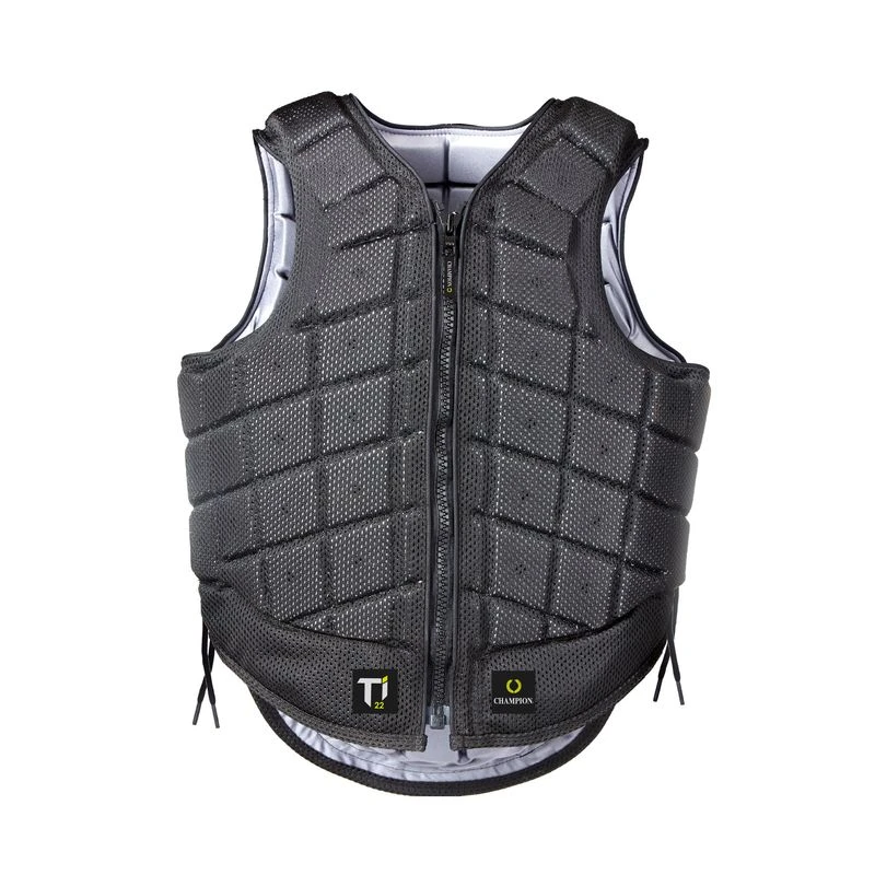 Champion Kids' Titanium Ti22 Youth Slim Body Protector - Black 1 Champion Kids' Titanium Ti22 Youth Slim Body Protector - Black