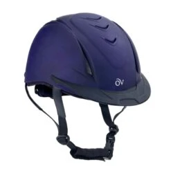 Ovation Metallic Schooler Helmet - Purple