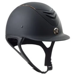 One K MIPS CCS Helmet - Black Matte/Rose Gold