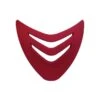 One K CCS Front Shield - Burgundy Matte