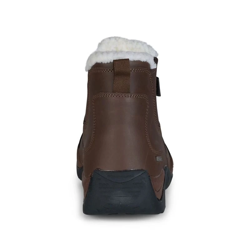 Horze Women's Copenhagen Waterproof Winter Paddock Boots - Dark Brown 3 Horze Women's Copenhagen Waterproof Winter Paddock Boots - Dark Brown - Image 3