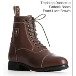 Tredstep Donatello Lace Paddock Boot - Brown -Roeckl Equestian Gear Shop 517172 800 800