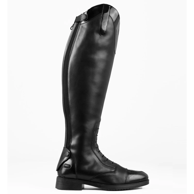 Horze Women's Cleo Shiny Top Field Boots - Black 5 Horze Women's Cleo Shiny Top Field Boots - Black - Image 5
