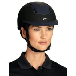 Ovation Extreme Helmet - Black/Navy -Roeckl Equestian Gear Shop 605790 800 800