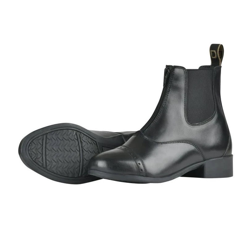 Dublin Kids' Foundation Zip Paddock Boots II - Black 1 Dublin Kids' Foundation Zip Paddock Boots II - Black